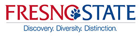 Fresno State University: Discovery, Diversity, Distinction logo