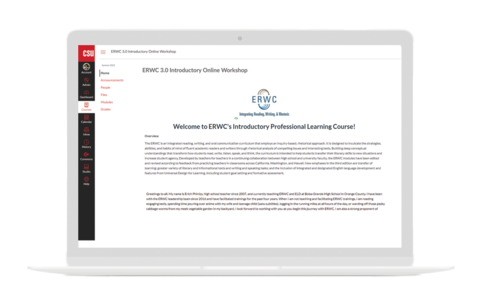 ERWC Course Homepage