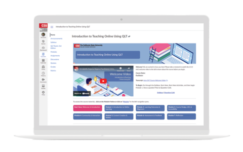 Intro to QLT Course Homepage